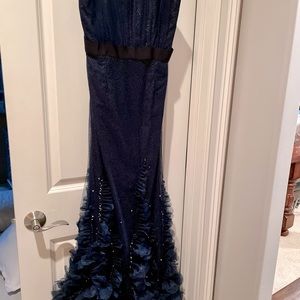 Navy formal gown
